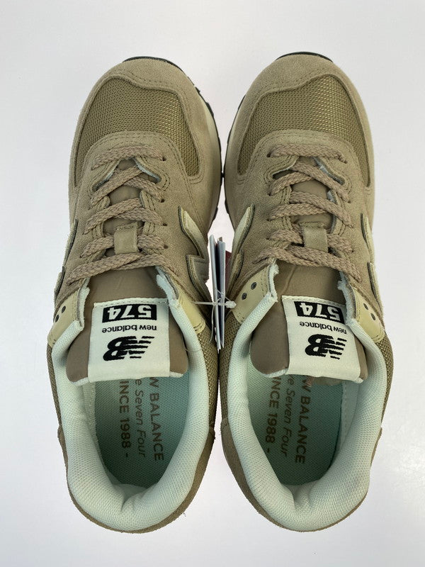 【未使用品】【メンズ】 NEW BALANCE ニューバランス U574WO2 ローカット スニーカー 靴 162-251129-kk-18-min カラー：Beige with off white 万代Net店