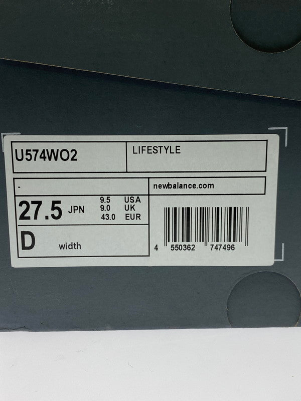 【未使用品】【メンズ】 NEW BALANCE ニューバランス U574WO2 ローカット スニーカー 靴 162-251129-kk-19-min カラー：Beige with off white 万代Net店