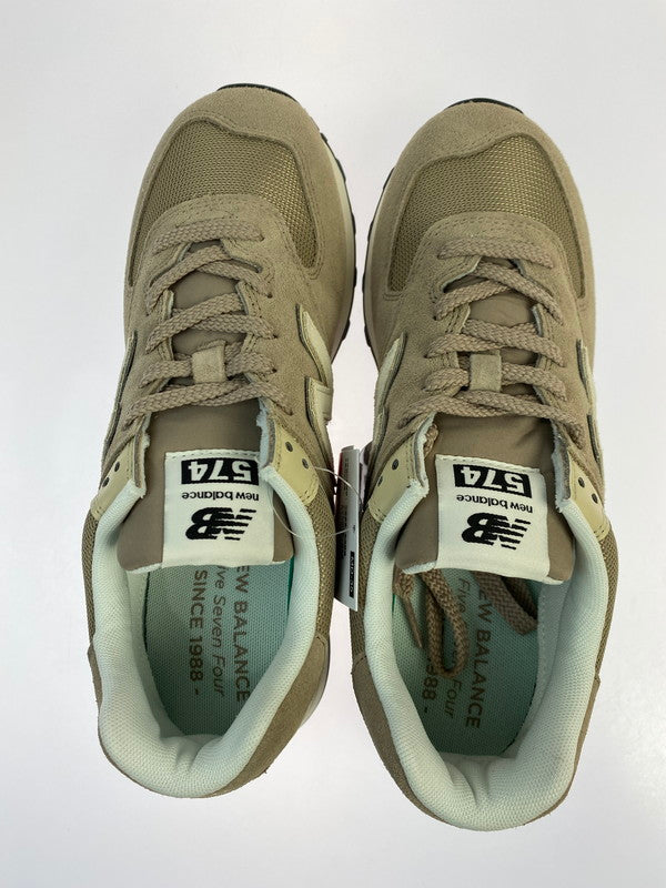 【未使用品】【メンズ】 NEW BALANCE ニューバランス U574WO2 ローカット スニーカー 靴 162-251129-kk-19-min カラー：Beige with off white 万代Net店