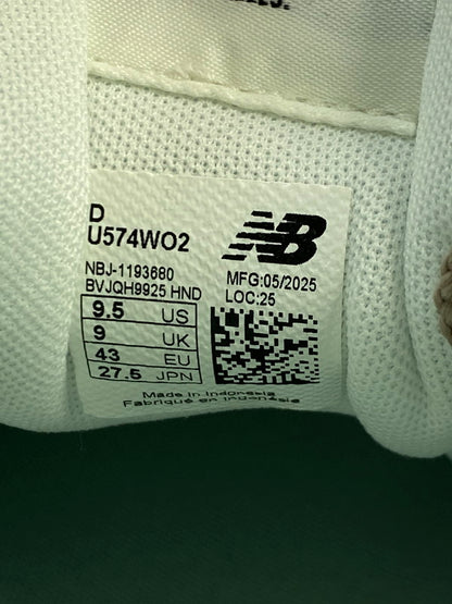 【未使用品】【メンズ】 NEW BALANCE ニューバランス U574WO2 ローカット スニーカー 靴 162-251129-kk-19-min カラー：Beige with off white 万代Net店
