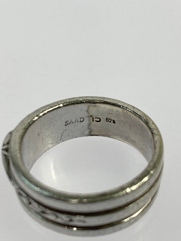 【中古品】【メンズ】 SAAD サード サンシンボル シルバー925 リング 太陽神 アクセサリー ネイティブジュエリー 指輪 193-251129-kk-45-min サイズ：表記：15/実寸：14号 カラー：シルバー 万代Net店