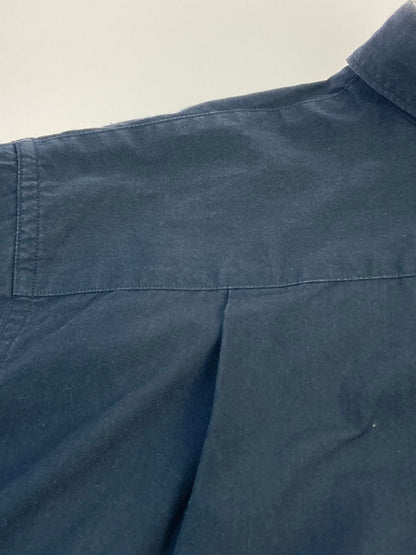 【中古品】【メンズ】 nanamica ナナミカ REGULAR COLLAR WIND H S SHIRT SUGS301 レギュラーカラー ワイド シャツ 半袖 メンズ トップス 140-251130-em-22-min サイズ：Ｍ カラー：ネイビー 万代Net店