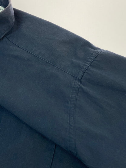 【中古品】【メンズ】 nanamica ナナミカ REGULAR COLLAR WIND H S SHIRT SUGS301 レギュラーカラー ワイド シャツ 半袖 メンズ トップス 140-251130-em-22-min サイズ：Ｍ カラー：ネイビー 万代Net店