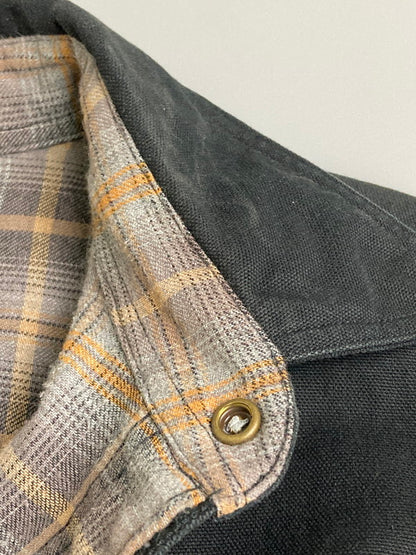 【中古品】【メンズ】 Carhartt カーハート WORK SHIRT ワークシャツ メンズ トップス 長袖 146-251208-em-09-min サイズ：L カラー：ブラック 万代Net店