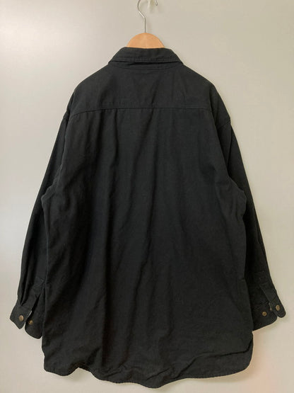 【中古品】【メンズ】 Carhartt カーハート WORK SHIRT ワークシャツ メンズ トップス 長袖 146-251208-em-09-min サイズ：L カラー：ブラック 万代Net店