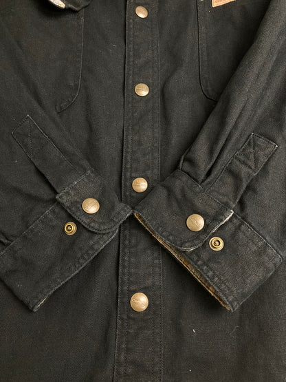 【中古品】【メンズ】 Carhartt カーハート WORK SHIRT ワークシャツ メンズ トップス 長袖 146-251208-em-09-min サイズ：L カラー：ブラック 万代Net店