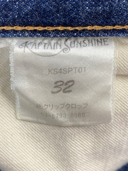 【中古品】【メンズ】 KAPTAIN SUNSHINE キャプテン サンシャイン EAST COAST FIT DENIM KS4SPT01 イースト コースト フィット デニム デニムパンツ ボトムス 151-260410-jt-10-min サイズ：W32 L31 カラー：インディゴ 万代Net店