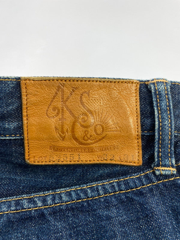 【中古品】【メンズ】 KAPTAIN SUNSHINE キャプテン サンシャイン EAST COAST FIT DENIM KS4SPT01 イースト コースト フィット デニム デニムパンツ ボトムス 151-260410-jt-10-min サイズ：W32 L31 カラー：インディゴ 万代Net店