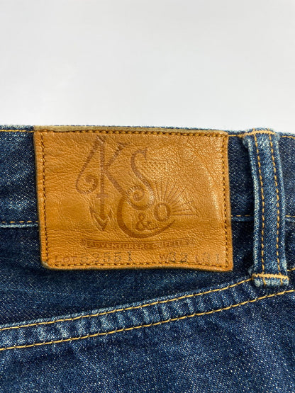 【中古品】【メンズ】 KAPTAIN SUNSHINE キャプテン サンシャイン EAST COAST FIT DENIM KS4SPT01 イースト コースト フィット デニム デニムパンツ ボトムス 151-260410-jt-10-min サイズ：W32 L31 カラー：インディゴ 万代Net店