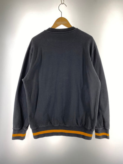 【中古品】【メンズ】 PALACE パレス PAL PAL CREW LOGO SWEATSHIRT パルパルクルー 刺繍ロゴ スウェット シャツ 長袖 メンズ 142-251205-em-18-min サイズ：M カラー：ブラック 万代Net店