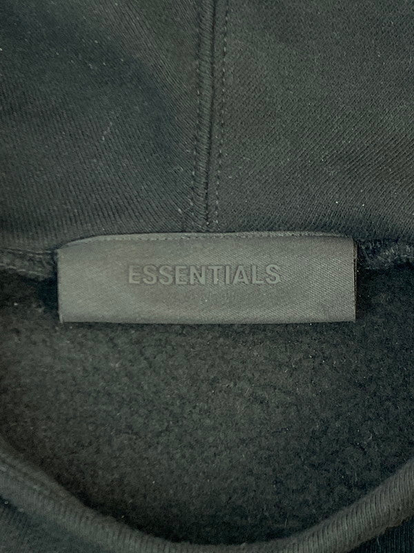 【中古品】【メンズ】 FOG ESSENTIALS フィアオブゴッド エッセンシャルズ LOGO HOODIE ロゴ フーディー パーカー メンズ トップス 142-251205-em-19-min サイズ：L カラー：ブラック 万代Net店