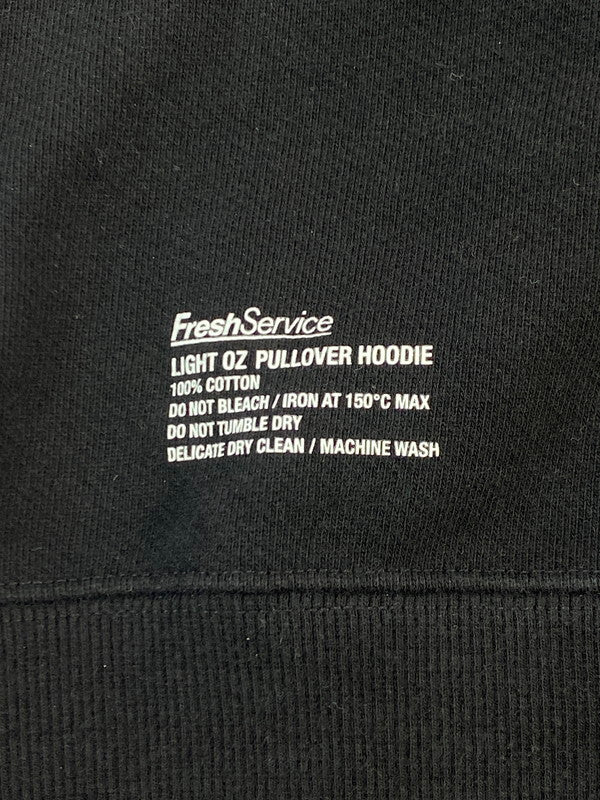 【中古品】【メンズ】 FRESHSERVICE フレッシュサービス LIGHT OZ PULLOVER HOODIE FSW-23-SW 152 ライト オズ プルオーバー フーディー パーカー メンズ トップス 140-251205-em-40-min サイズ：L カラー：ブラック 万代Net店