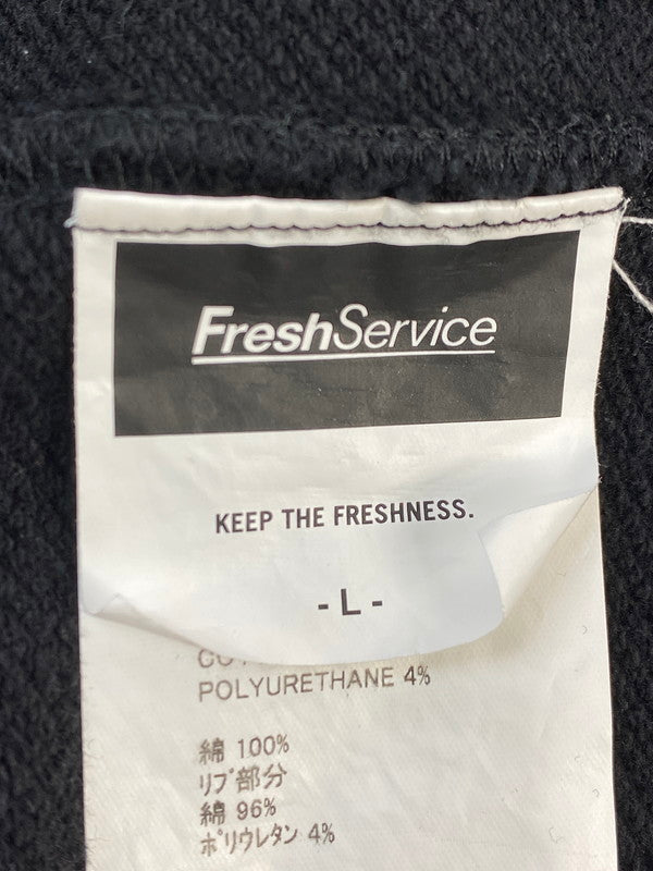 【中古品】【メンズ】 FRESHSERVICE フレッシュサービス LIGHT OZ PULLOVER HOODIE FSW-23-SW 152 ライト オズ プルオーバー フーディー パーカー メンズ トップス 140-251205-em-40-min サイズ：L カラー：ブラック 万代Net店