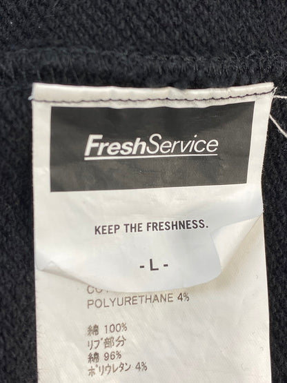 【中古品】【メンズ】 FRESHSERVICE フレッシュサービス LIGHT OZ PULLOVER HOODIE FSW-23-SW 152 ライト オズ プルオーバー フーディー パーカー メンズ トップス 140-251205-em-40-min サイズ：L カラー：ブラック 万代Net店
