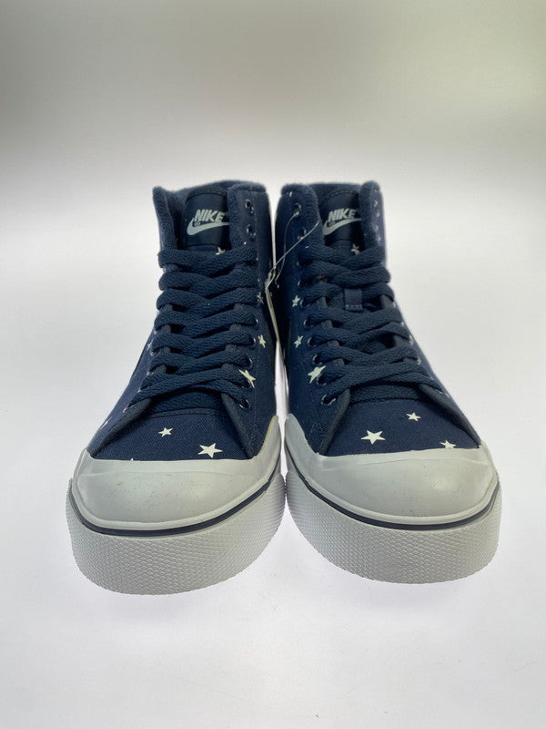 【中古美品】【メンズ】 NIKE ナイキ × uniform experiment ユニフォームエクスペリメント 別注 コラボ AIR ZOOM ALL COURT MID PREM 467046-401 エアズーム オールコート ミッド プレミアム スニーカー 靴 160-251129-kk-12-min カラー：DARK OBSIDIAN/DARK OBSIDIAN-WHT 万代Net店
