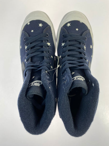 【中古美品】【メンズ】 NIKE ナイキ × uniform experiment ユニフォームエクスペリメント 別注 コラボ AIR ZOOM ALL COURT MID PREM 467046-401 エアズーム オールコート ミッド プレミアム スニーカー 靴 160-251129-kk-12-min カラー：DARK OBSIDIAN/DARK OBSIDIAN-WHT 万代Net店