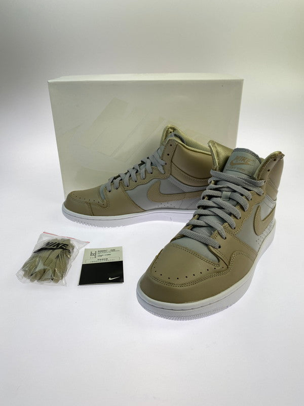 【中古美品】【メンズ】 NIKE ナイキ × UNDERCOVER アンダーカバー 別注 コラボ COURT FORCE/UNDERCOVER 826667-220 コートフォース アンダーカバー スニーカー 靴 160-251129-kk-13-min カラー：BAMBOO/GREY 万代Net店