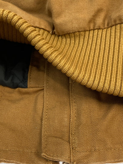 【中古品】【メンズ】 Carhartt カーハート WASHED DUCK INSULATED ACTIVE JACKET BROWN 104050 ウォッシュド ダック インシュレイテッド アクティブ ジャケット メンズ アウター 142-251130-em-43-min サイズ：Ｍ カラー：ブラウン 万代Net店