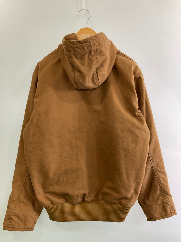 【中古品】【メンズ】 Carhartt カーハート WASHED DUCK INSULATED ACTIVE JACKET BROWN 104050 ウォッシュド ダック インシュレイテッド アクティブ ジャケット メンズ アウター 142-251130-em-43-min サイズ：Ｍ カラー：ブラウン 万代Net店