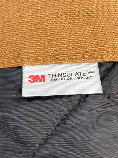 【中古品】【メンズ】 Carhartt カーハート WASHED DUCK INSULATED ACTIVE JACKET BROWN 104050 ウォッシュド ダック インシュレイテッド アクティブ ジャケット メンズ アウター 142-251130-em-43-min サイズ：Ｍ カラー：ブラウン 万代Net店