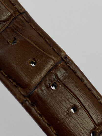 【中古品】【メンズ】 Furbo フルボ DESIGN デザイン SHAVE OFF メカニカル 自動巻き 腕時計 NF03W-GR シェイブオフ ウォッチ 197-251130-em-59-min カラー：ブラウン グリーン文字盤 万代Net店