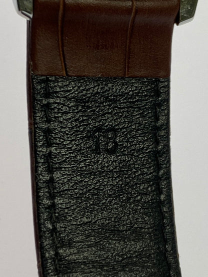 【中古品】【メンズ】 Furbo フルボ DESIGN デザイン SHAVE OFF メカニカル 自動巻き 腕時計 NF03W-GR シェイブオフ ウォッチ 197-251130-em-59-min カラー：ブラウン グリーン文字盤 万代Net店