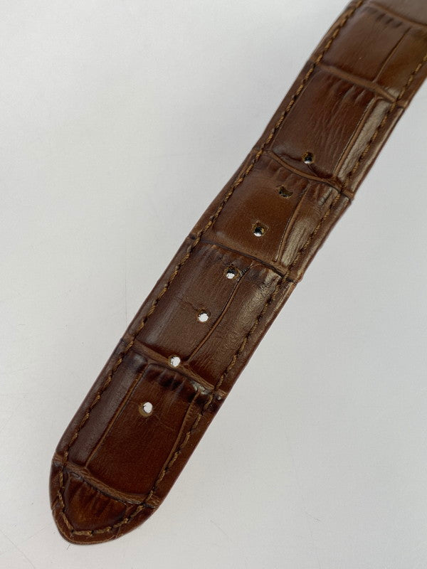 【中古品】【メンズ】 Furbo フルボ DESIGN デザイン SHAVE OFF メカニカル 自動巻き 腕時計 NF03W-GR シェイブオフ ウォッチ 197-251130-em-59-min カラー：ブラウン グリーン文字盤 万代Net店