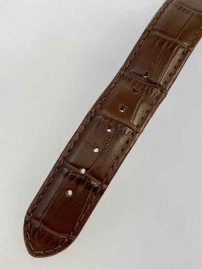 【中古品】【メンズ】 Furbo フルボ DESIGN デザイン SHAVE OFF メカニカル 自動巻き 腕時計 NF03W-GR シェイブオフ ウォッチ 197-251130-em-59-min カラー：ブラウン グリーン文字盤 万代Net店