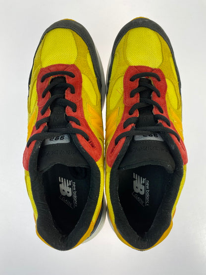 【中古品】【メンズ】 NEW BALANCE ニューバランス M992DM MADE IN USA ローカット スニーカー 靴 162-251203-kk-14-min カラー：YELLOW/RED 万代Net店