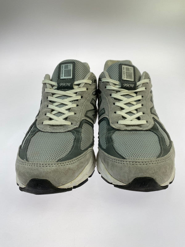 【中古品】【メンズ】 NEW BALANCE ニューバランス 990V4 M990GL4 MADE IN USA ローカット スニーカー 靴 162-251203-kk-09-min カラー：GRAY 万代Net店