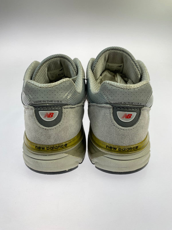 【中古品】【メンズ】 NEW BALANCE ニューバランス 990V4 M990GL4 MADE IN USA ローカット スニーカー 靴 162-251203-kk-09-min カラー：GRAY 万代Net店