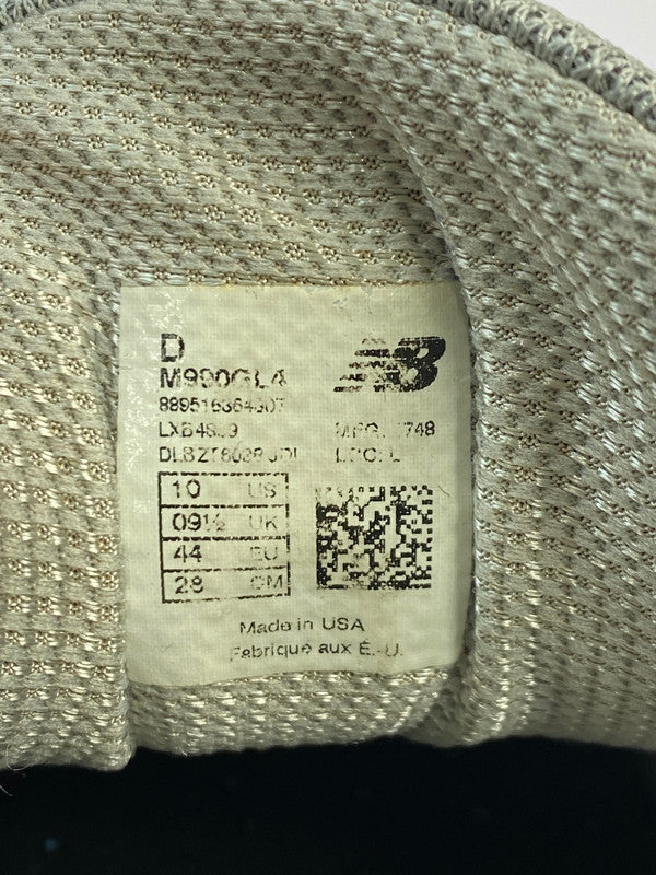 【中古品】【メンズ】 NEW BALANCE ニューバランス 990V4 M990GL4 MADE IN USA ローカット スニーカー 靴 162-251203-kk-09-min カラー：GRAY 万代Net店