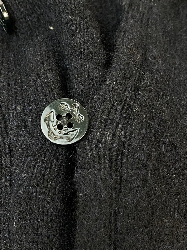【中古品】【メンズ】 SCHOTT BROS ショット ブロス WOOL KNIT ウールニット メンズ セータートップス 145-260704-hu-49-min サイズ：L カラー：ブラック/グレー/ホワイト 万代Net店