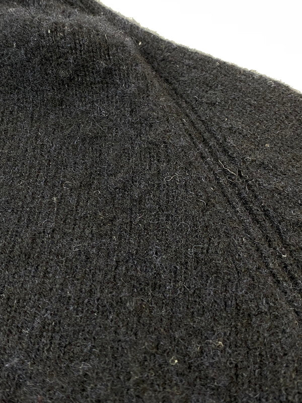 【中古品】【メンズ】 SCHOTT BROS ショット ブロス WOOL KNIT ウールニット メンズ セータートップス 145-260704-hu-49-min サイズ：L カラー：ブラック/グレー/ホワイト 万代Net店