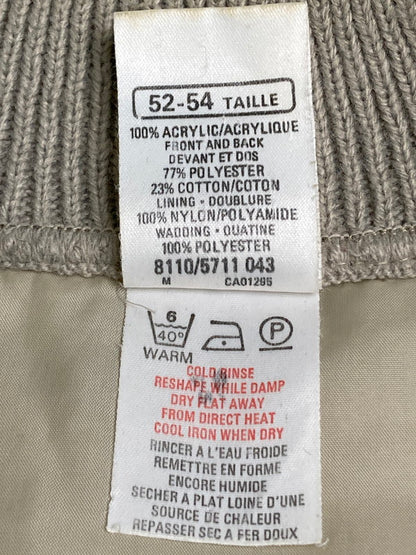 【中古品】【メンズ】 ST.MICHAEL セントマイケル 70-80S KNIT DOCKING JACKET 70-80年代 ニット ドッキング ジャケット メンズ アウター 146-251208-em-22-min サイズ：M カラー：ベージュ 万代Net店