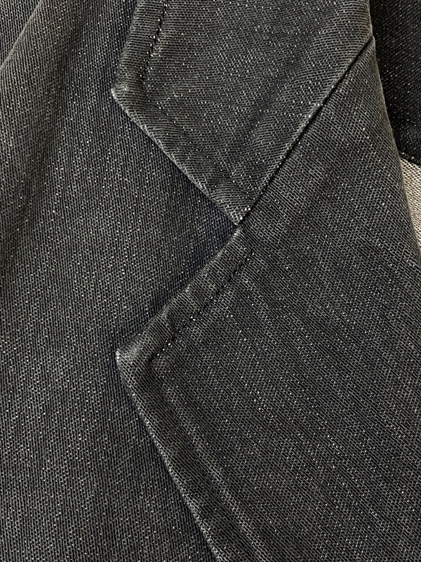 【中古品】【メンズ】 VIRUS ヴァイラス DENIM JACKET デニムジャケット テーラードジャケット 146-260813-ta-08-min サイズ：46 カラー：ブラック系 万代Net店