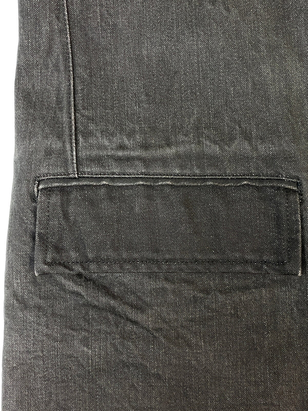 【中古品】【メンズ】 VIRUS ヴァイラス DENIM JACKET デニムジャケット テーラードジャケット 146-260813-ta-08-min サイズ：46 カラー：ブラック系 万代Net店