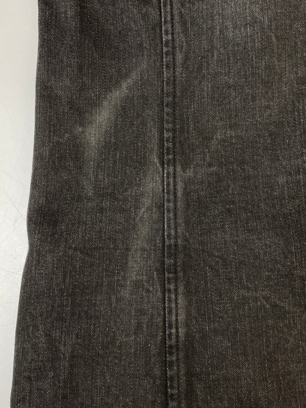 【中古品】【メンズ】 VIRUS ヴァイラス DENIM JACKET デニムジャケット テーラードジャケット 146-260813-ta-08-min サイズ：46 カラー：ブラック系 万代Net店