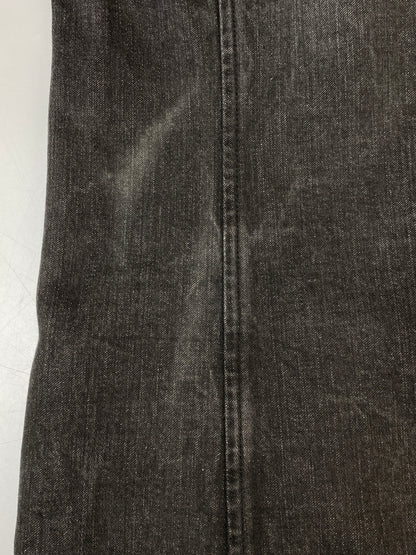 【中古品】【メンズ】 VIRUS ヴァイラス DENIM JACKET デニムジャケット テーラードジャケット 146-260813-ta-08-min サイズ：46 カラー：ブラック系 万代Net店