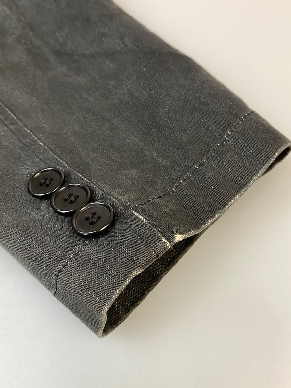 【中古品】【メンズ】 VIRUS ヴァイラス DENIM JACKET デニムジャケット テーラードジャケット 146-260813-ta-08-min サイズ：46 カラー：ブラック系 万代Net店