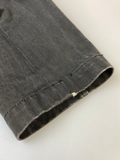 【中古品】【メンズ】 VIRUS ヴァイラス DENIM JACKET デニムジャケット テーラードジャケット 146-260813-ta-08-min サイズ：46 カラー：ブラック系 万代Net店