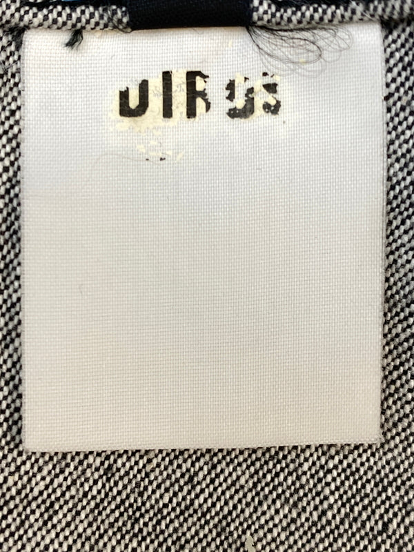 【中古品】【メンズ】 VIRUS ヴァイラス DENIM JACKET デニムジャケット テーラードジャケット 146-260813-ta-08-min サイズ：46 カラー：ブラック系 万代Net店