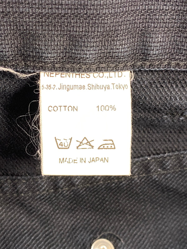 【現状渡し品】【メンズ】 NEPENTTES ネペンテス COTTON PANT コットンパンツ メンズ ボトムス 151-260706-KS-11-min サイズ：M カラー：ダークネイビー 万代Net店