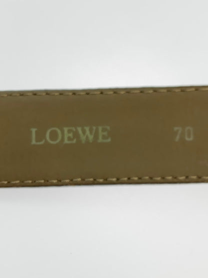 【中古品】【メンズ】 OLD LOEWE オールド ロエベ ANAGRAM LEATHER BELT アナグラム レザー ベルト ヴィンテージ 183-251130-em-54-min カラー：ブラウン 万代Net店
