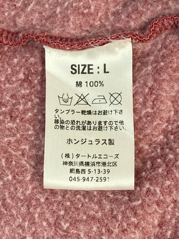 【現状渡し品】【メンズ】 CLUB SAKENOMITAI クラブ サケノミタイ BIG LOGO HOODIE フーディ 142-251222-zi-50-min サイズ：L カラー：レッド系 万代Net店