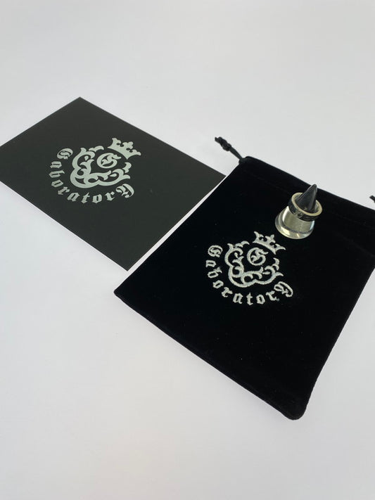 【中古品】【メンズ】 GABORATORY ガボラトリー CUSTOM STAMP FLAT BAR RING カスタム スタンプ バー リング 指輪 アクセサリー 192-251130-em-55-min カラー：シルバー 12号 万代Net店