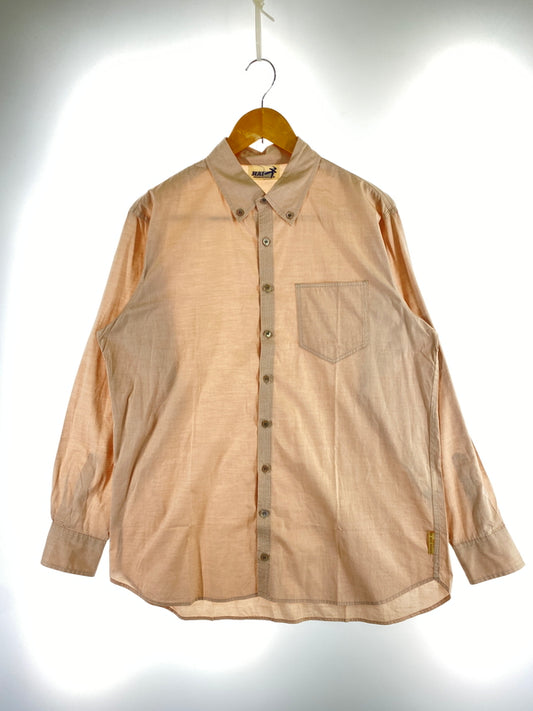 【中古品】【メンズ】 HAI SPORTING GEAR ISSEY MIYAKE ハイ スポーティング ギア イッセイミヤケ LS SHIRT ロングスリーブ シャツ メンズ 長袖 トップス 140-260731-em-25-min サイズ：M カラー：ライト コーラルピンク 万代Net店