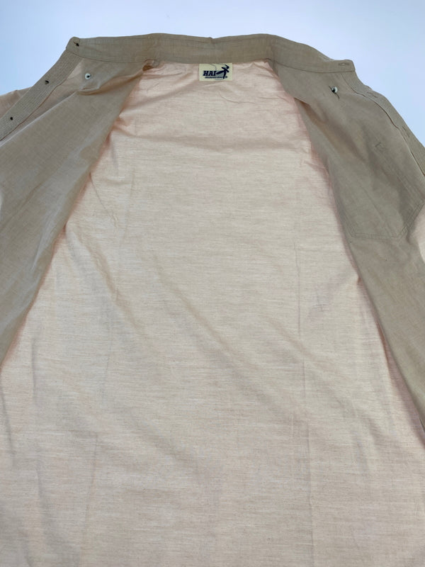 【中古品】【メンズ】 HAI SPORTING GEAR ISSEY MIYAKE ハイ スポーティング ギア イッセイミヤケ LS SHIRT ロングスリーブ シャツ メンズ 長袖 トップス 140-260731-em-25-min サイズ：M カラー：ライト コーラルピンク 万代Net店