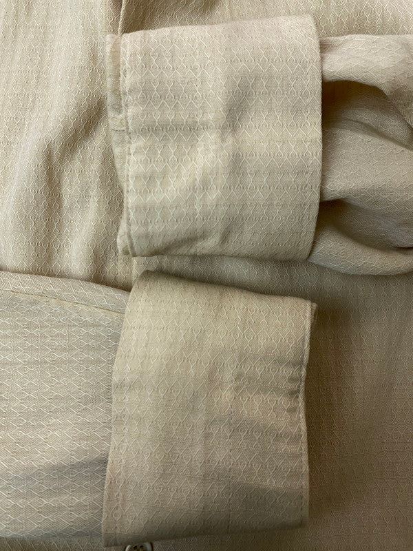 【中古品】【レディース】 Y's ワイズ WOOL LONG SHIRT ウール ロング シャツ トップス 170-251204-jt-39-min カラー：ベージュ 万代Net店