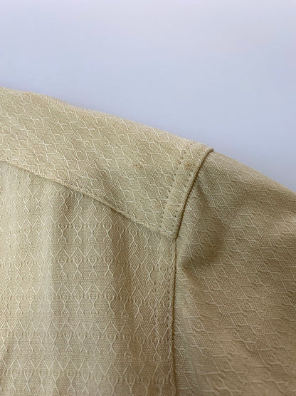 【中古品】【レディース】 Y's ワイズ WOOL LONG SHIRT ウール ロング シャツ トップス 170-251204-jt-39-min カラー：ベージュ 万代Net店